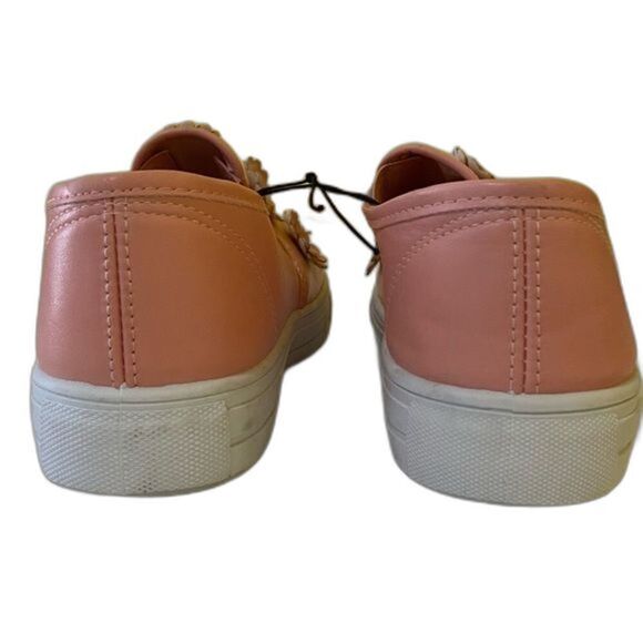 Olivia Miller Womens Size 10 Pink Breeze Flower Casual‎ Slip On Sneakers - Picture 6 of 7